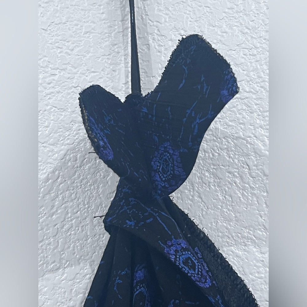 NWT Vintage Rabbit Rabbit Rabbit Designs midi short sleeve dress. - Picture 6 of 15